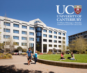 The University of Canterbury, New Zealand. Ranked among the world's top 250 universities by QS (2011/2012).