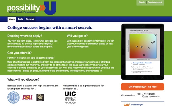 possibility-u-homepage