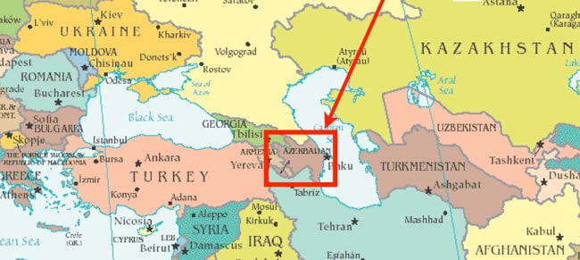 azerbaijan-map