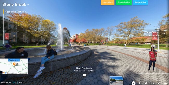 Virtual campus tours take on new importance during travel restrictions